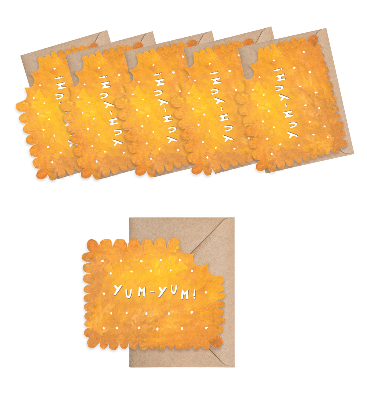 Yum-Yum Mini Cards - box of 6