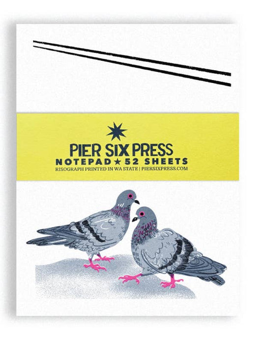 Pigeons! 'Little Jotter' Notepad