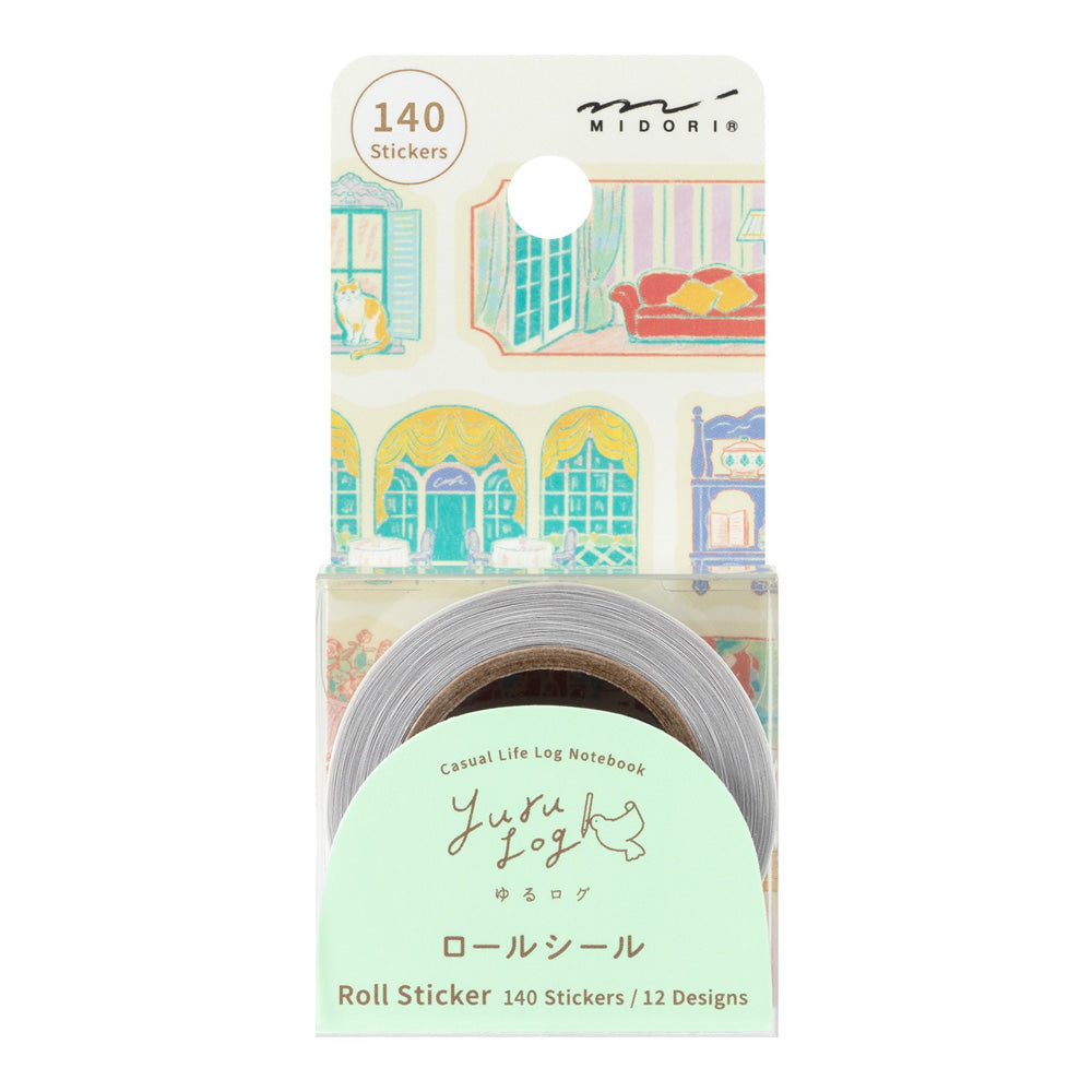 Yuru Log Roll Stickers — Window Views