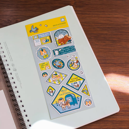 Sticker Sheet - Delivery Service