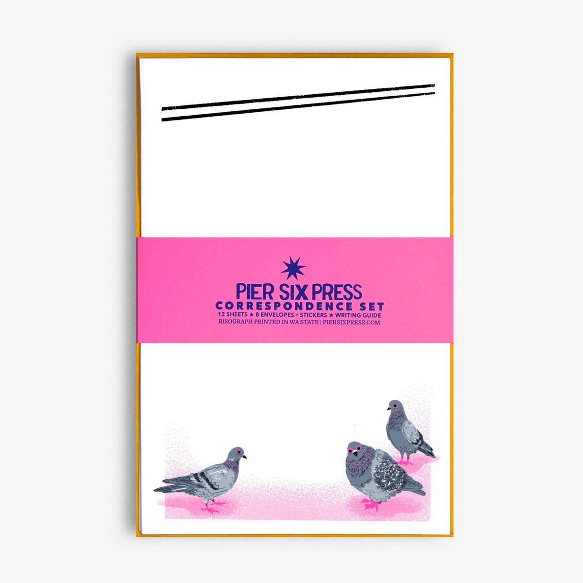 Pigeons! - Risograph Letter Writing Set