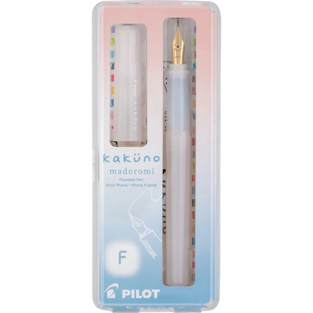 Pilot Kakuno Madoromi Fountain Pen — Gold Nib