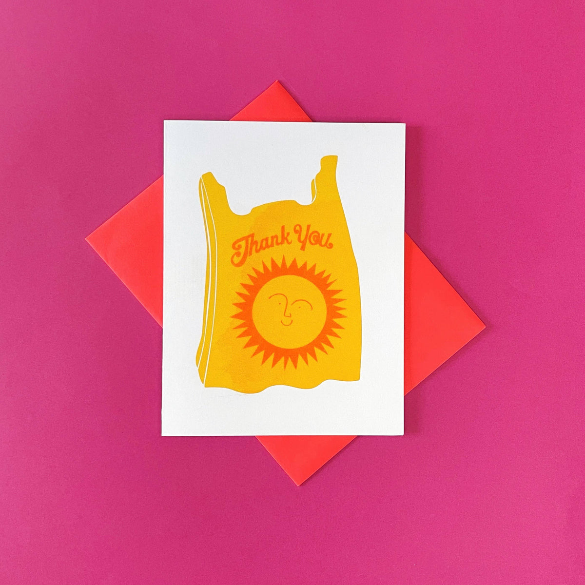 Bodega Bag - Risograph Thank You Card