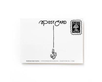 Special Delivery Forest Animal Postcard