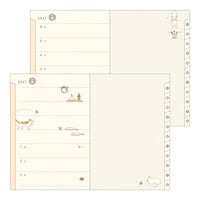 Midori Pocket Diary B6 2027 — Cat