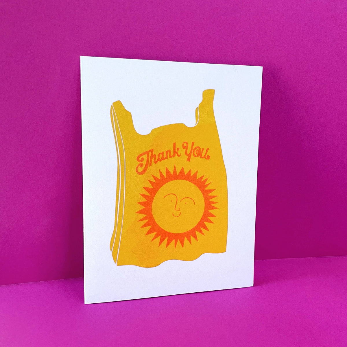 Bodega Bag - Risograph Thank You Card