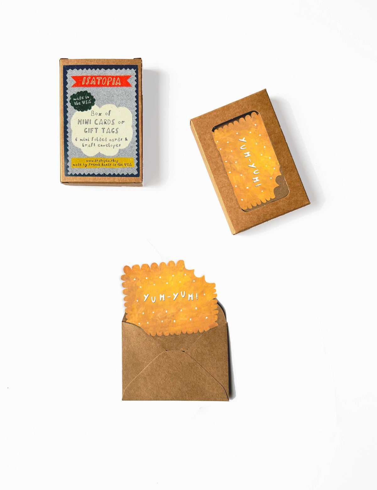 Yum-Yum Mini Cards - box of 6