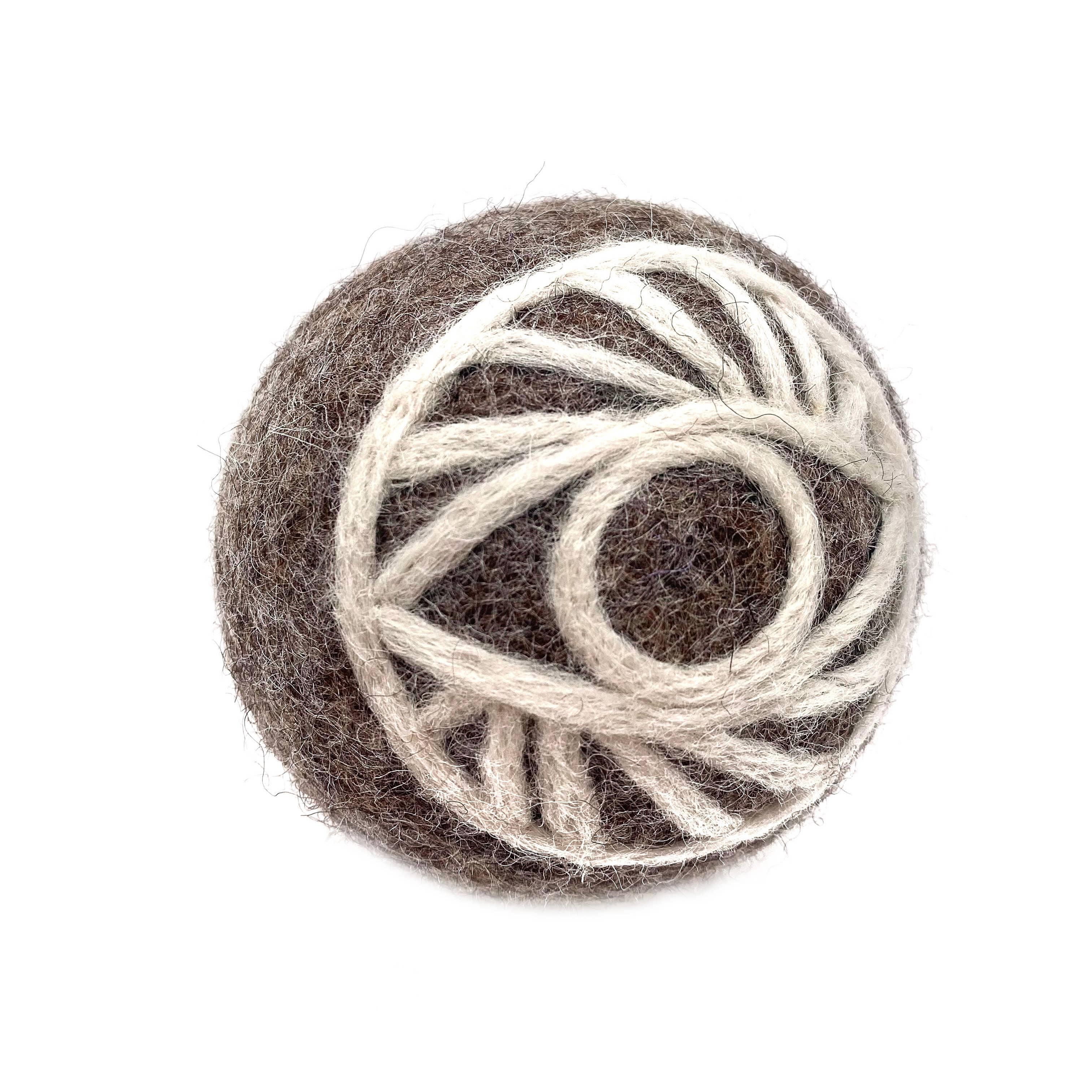 All-Seeing Eye Ball - Handmade All-Natural Wool Dog Toy
