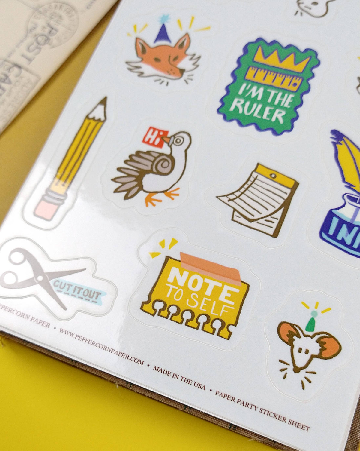 Paper Party Sticker Sheet