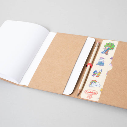 Foldeeo Notebook Folio B6, Dog Squad