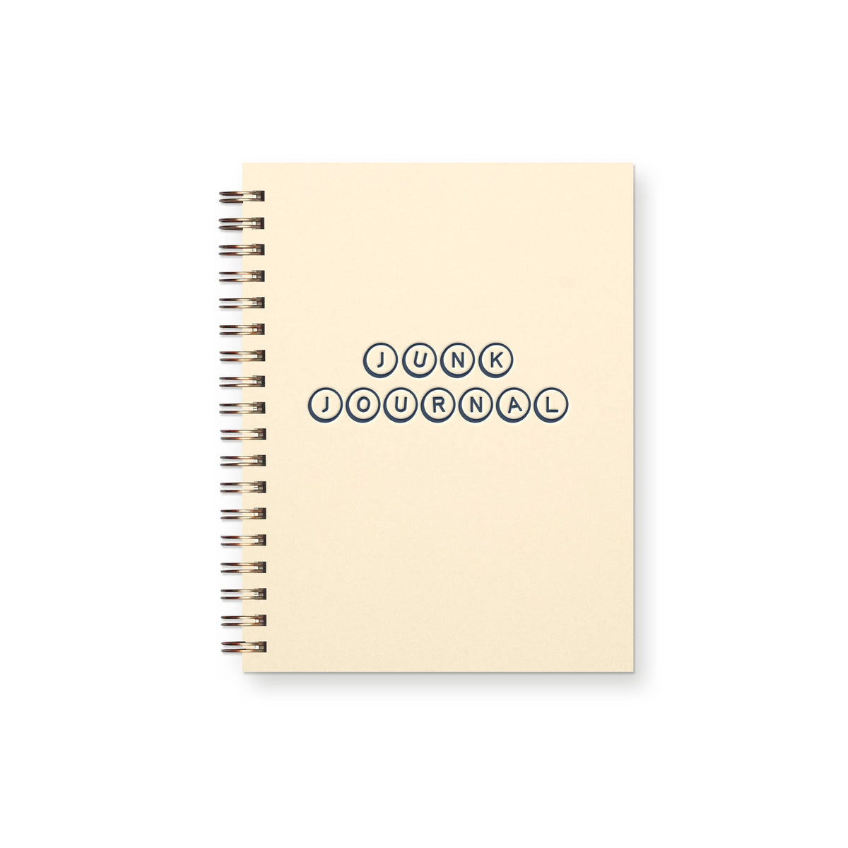Junk Journal Beads Journal : Dot Grid Notebook