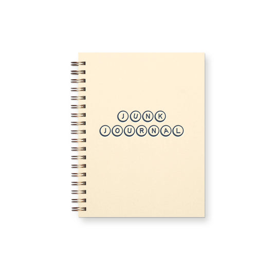 Junk Journal Beads Journal : Dot Grid Notebook