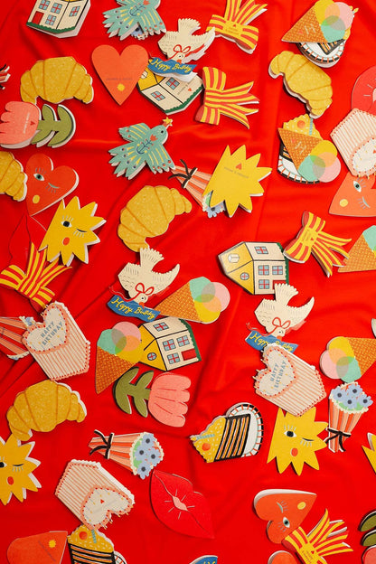 Messenger Bird Mini Cards - box of 6