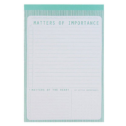 Matters of Importance