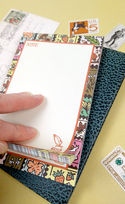 Postage Stamp Notepad