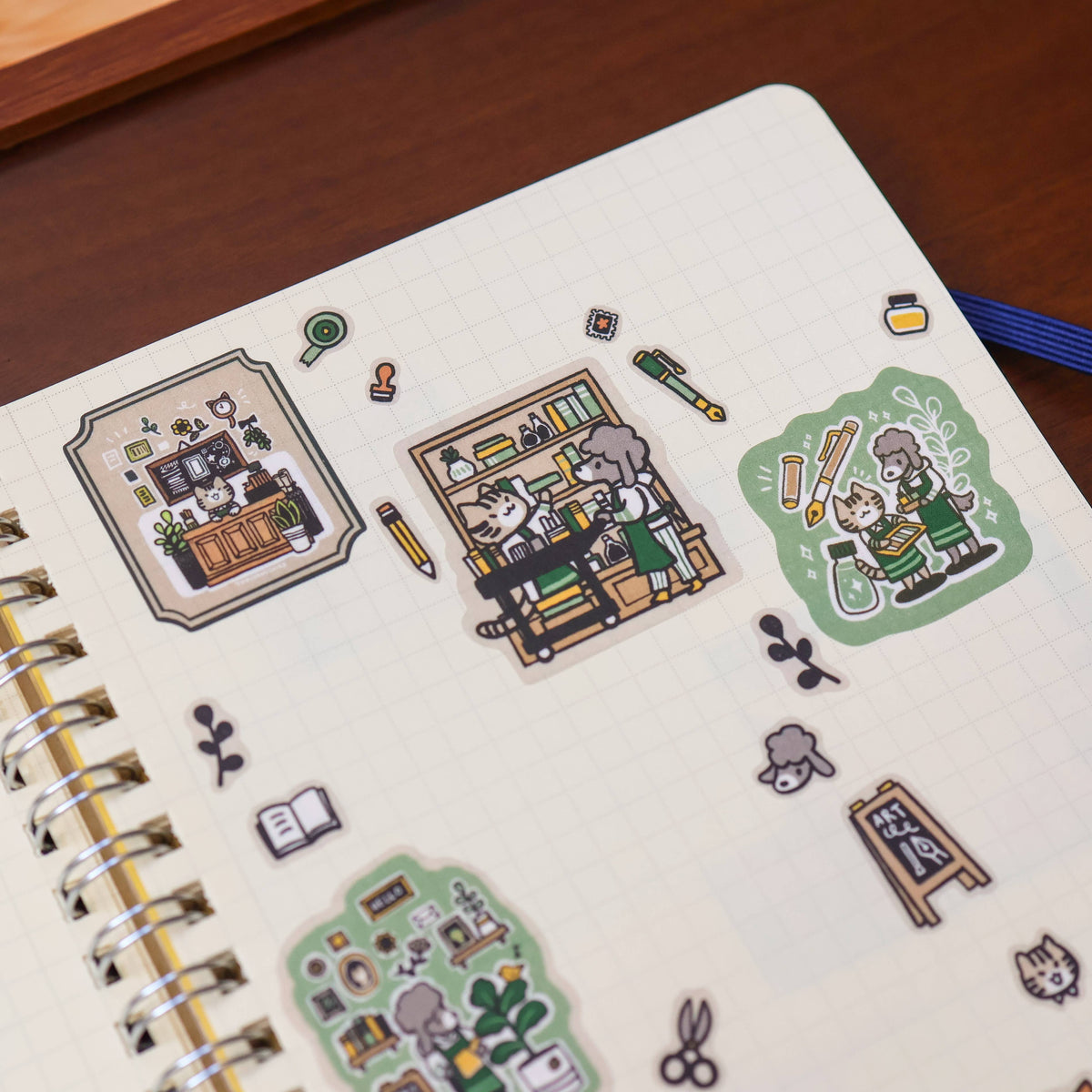 Sticker Sheet (Washi) - Stationery Store
