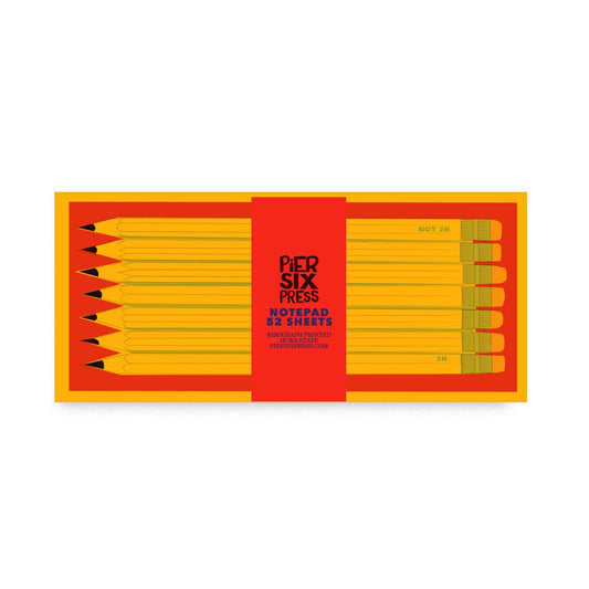 Pencil Pad - Risograph 'Memo Maker' Notepad