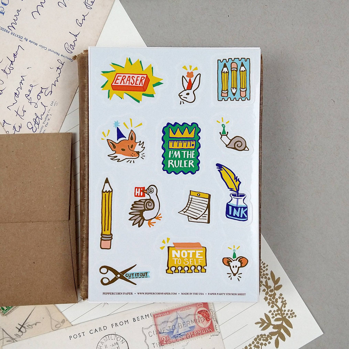 Paper Party Sticker Sheet