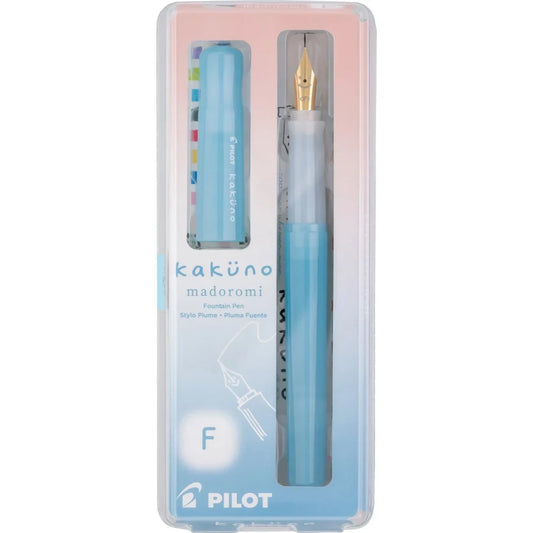 Pilot Kakuno Madoromi Fountain Pen — Gold Nib
